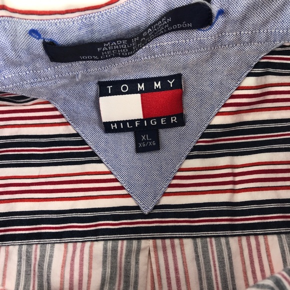 Vintage Tommy Hilfiger Striped Shirt - Picture 3 of 6